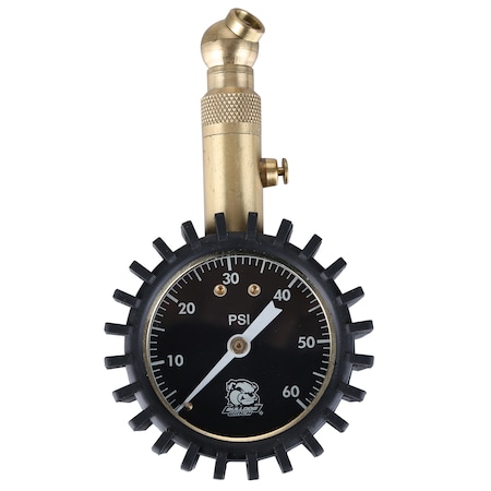 Bulldog Winch 3-60psi Air Pressure Gauge - Analog 42061